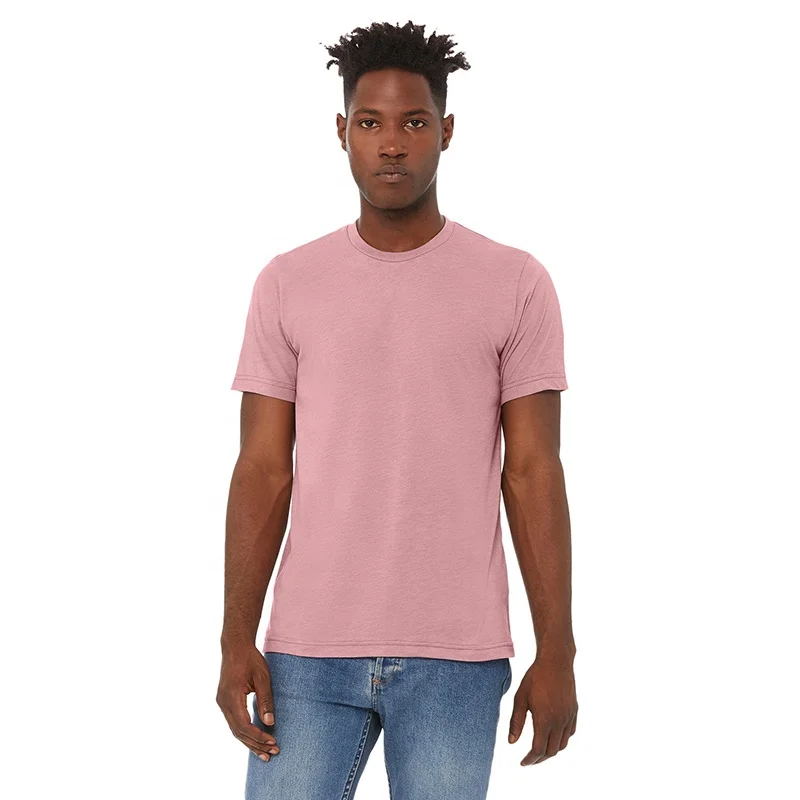 Men Gym 50% Polyester 25% Cotton 25% Rayon Blank Custom  T Shirt, Promotional Gift TCR Tshirts