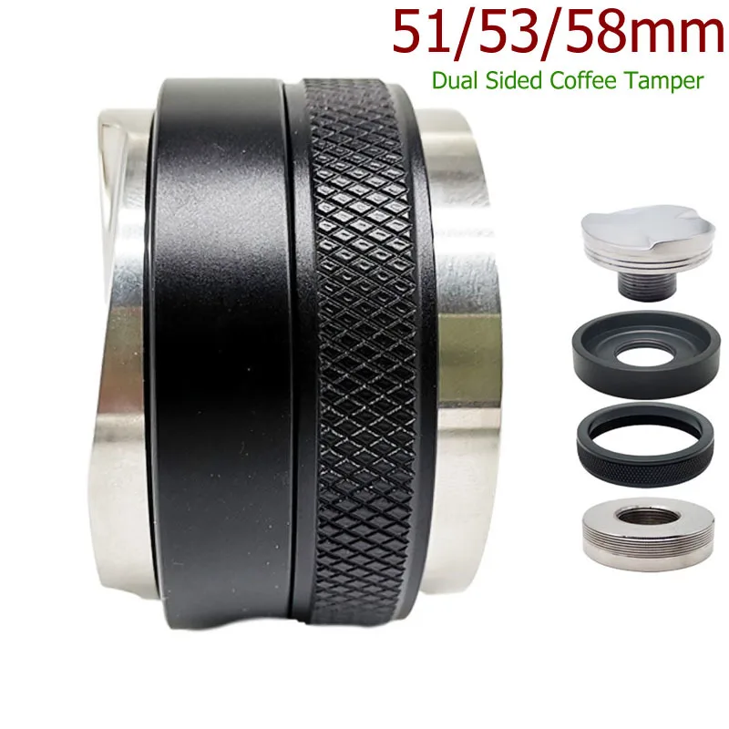 KLP 51/53/58mm wood Coffee Distributor tamper performance