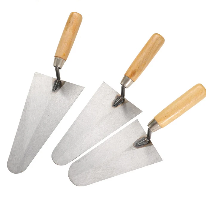 7inch Brick Trowel Plastic Handle Bricklayer Trowel Hand Plastering Bricklaying Trowel For Building Tools