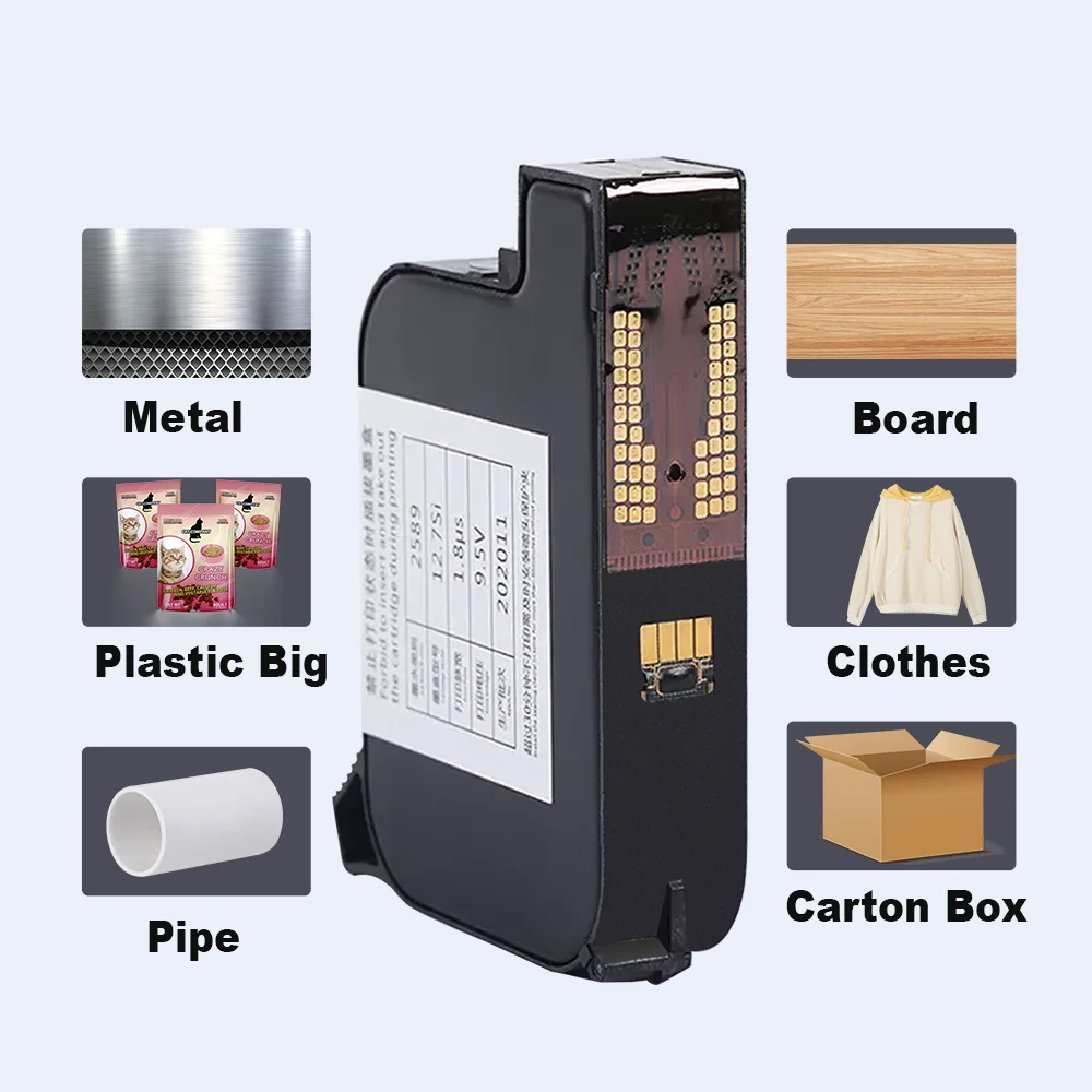 ink Cartridge 42ML Black/white/yellow/green/ Blue/ Red Fast Dry Ink Original
