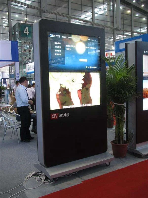 49 inch floor standing outdoor advertising machine high brightness IP65 LCD advertising screen for digital billboard