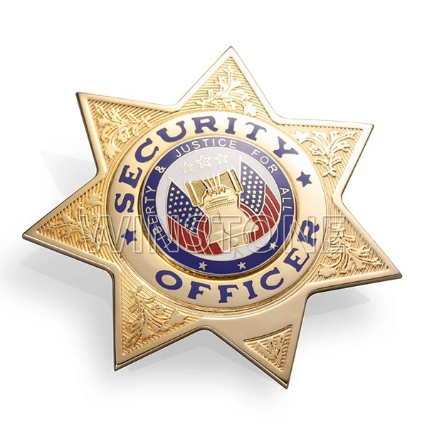 Custom European Style Double Snake Wing Beret Badge