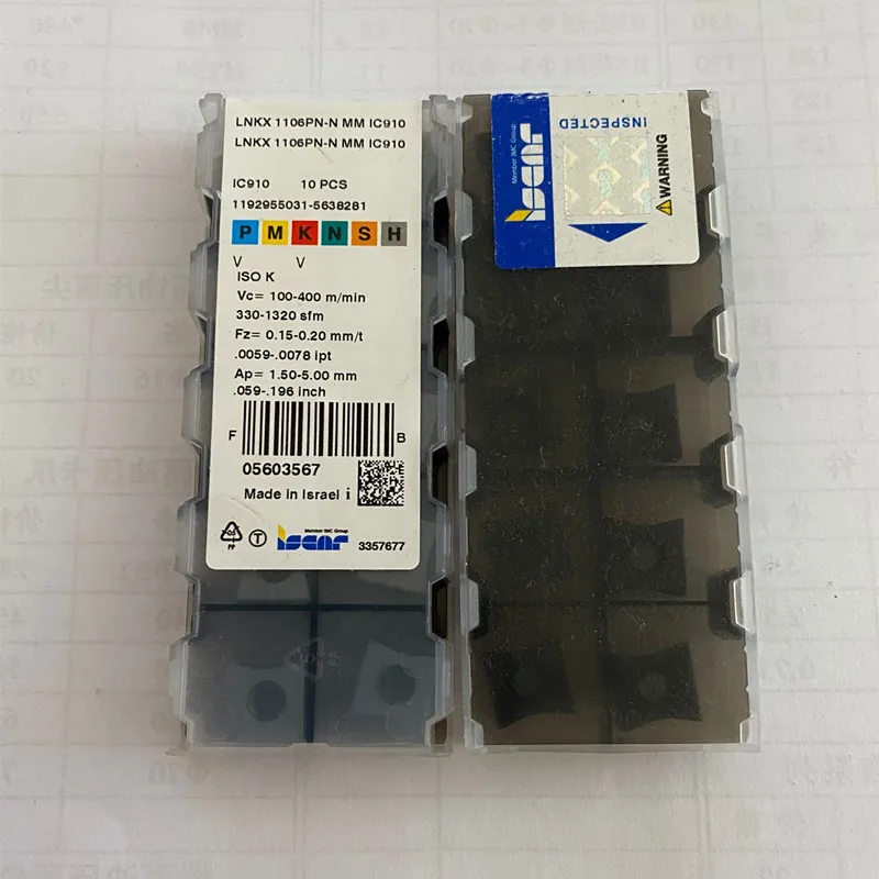  ISCAR LNKX1106PN-N мм IC910 вставки карбида 10