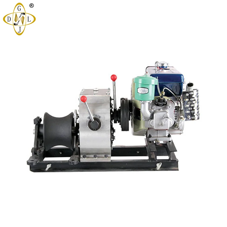 Дизельным двигателем лебедки 3 тонн дизельного двигателя лебедки