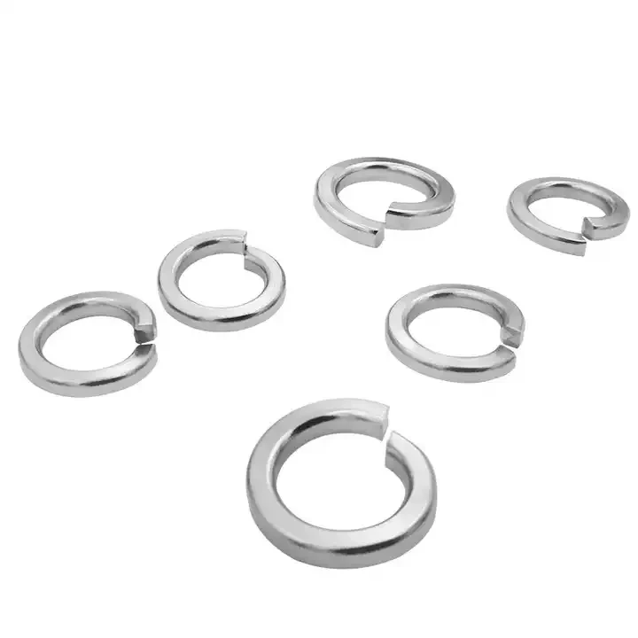 Stainless steel 304 light weight single coil spring lock washer GB859