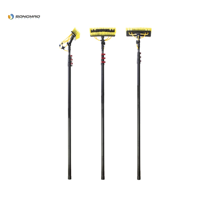 High grade 60ft telescopic pole for window cleaning
