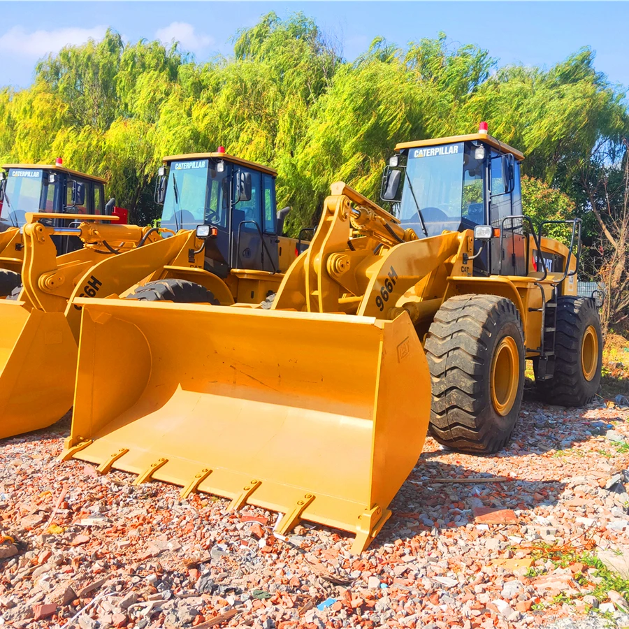  Б/у 90% Новый колесный погрузчик Caterpillar 966h б/у 966c 966f 966g 950h 950g 966e 980h 980f в