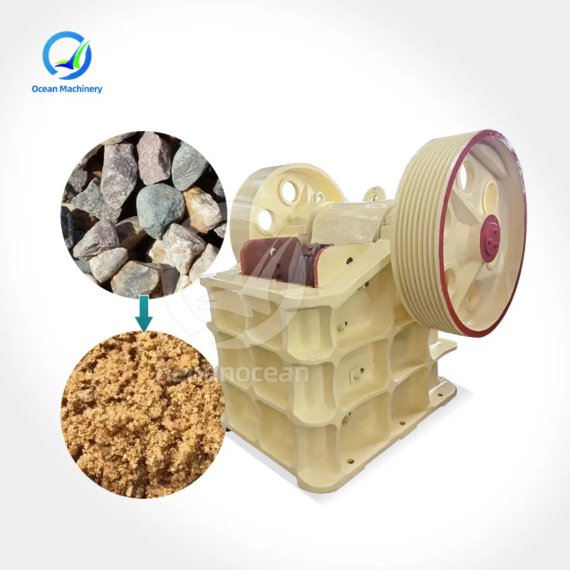 OCEAN Electric Hard Stone Crusher 150 Tph Pe400*600 Mini Diamond Lime Stone Crusher Machine Price