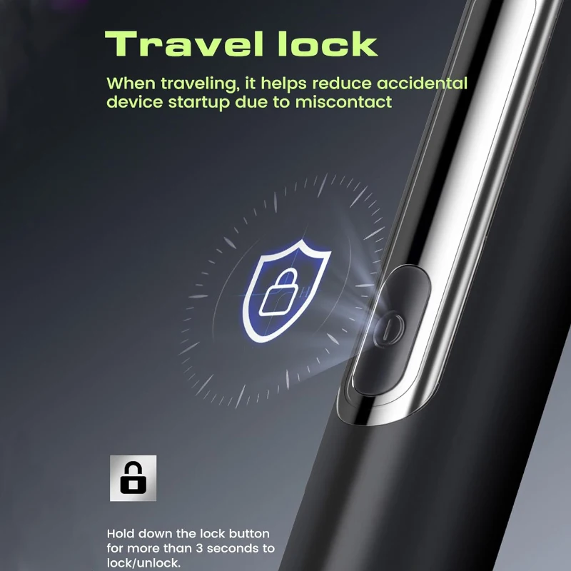 4-in-1 Body Groomer Kit Waterproof Electric Back Hair Shaver Hair Removal and Nose Trimmer with Extension Rod