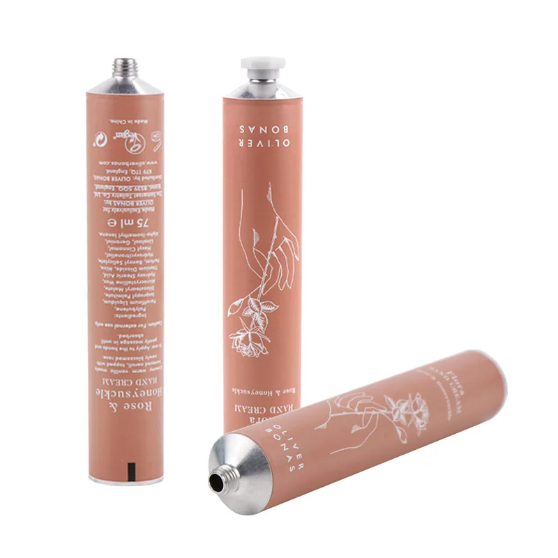 15mm 20mm 25mm Body lotion cosmetic aluminum soft tube