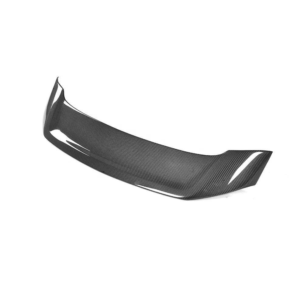 JC Design Carbon Fiber Roof Spoiler for Mercedes Benz Smart Fortwo Coupe 2-Door 2016-2017
