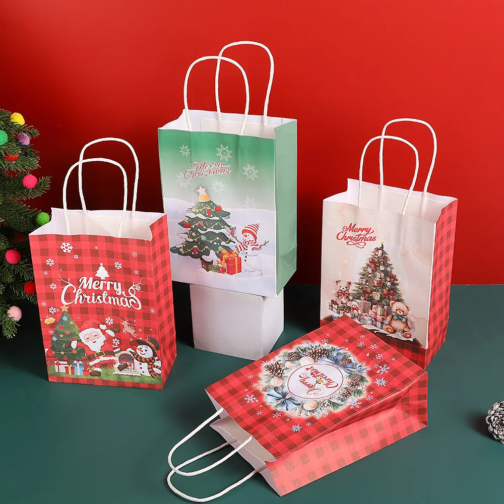 Fangda Good Quality Custom Digital Offset Printing Colorful Gift iPhone Paper Bags Kraft Food Paper Bag With You Own LOGO