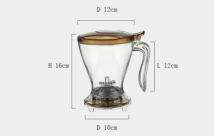 20 унций, 600 мл, Легкая очистка, кружка, кружка, пресс, инфузор, волшебный рассыпной чай с листьями и кофе, Дозирующий чай, прорезыватель