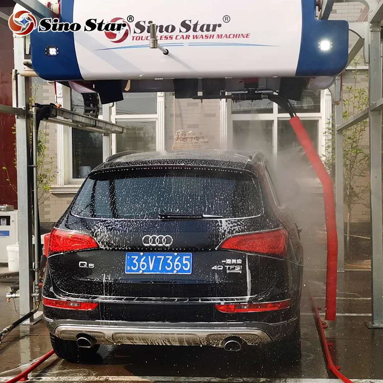 Sino Star High Pressure Washer Prix Station Lavage Auto Care Equipment Washing System Washing Machine Belt Wireless Car Wash
