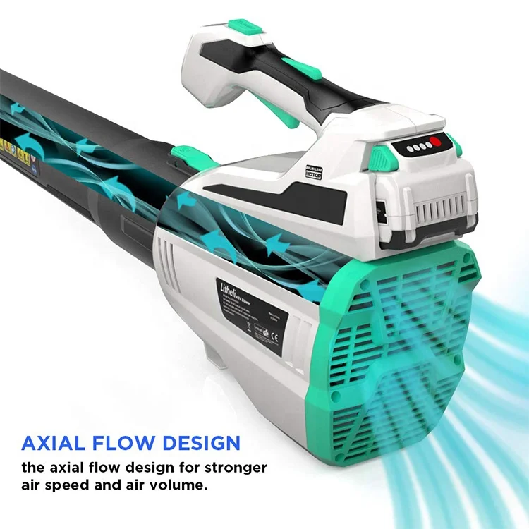 40V brushless motor Lightweight & Powerful with 2.5AH Battery and Charger Variable Speed garden leaf blower cordless