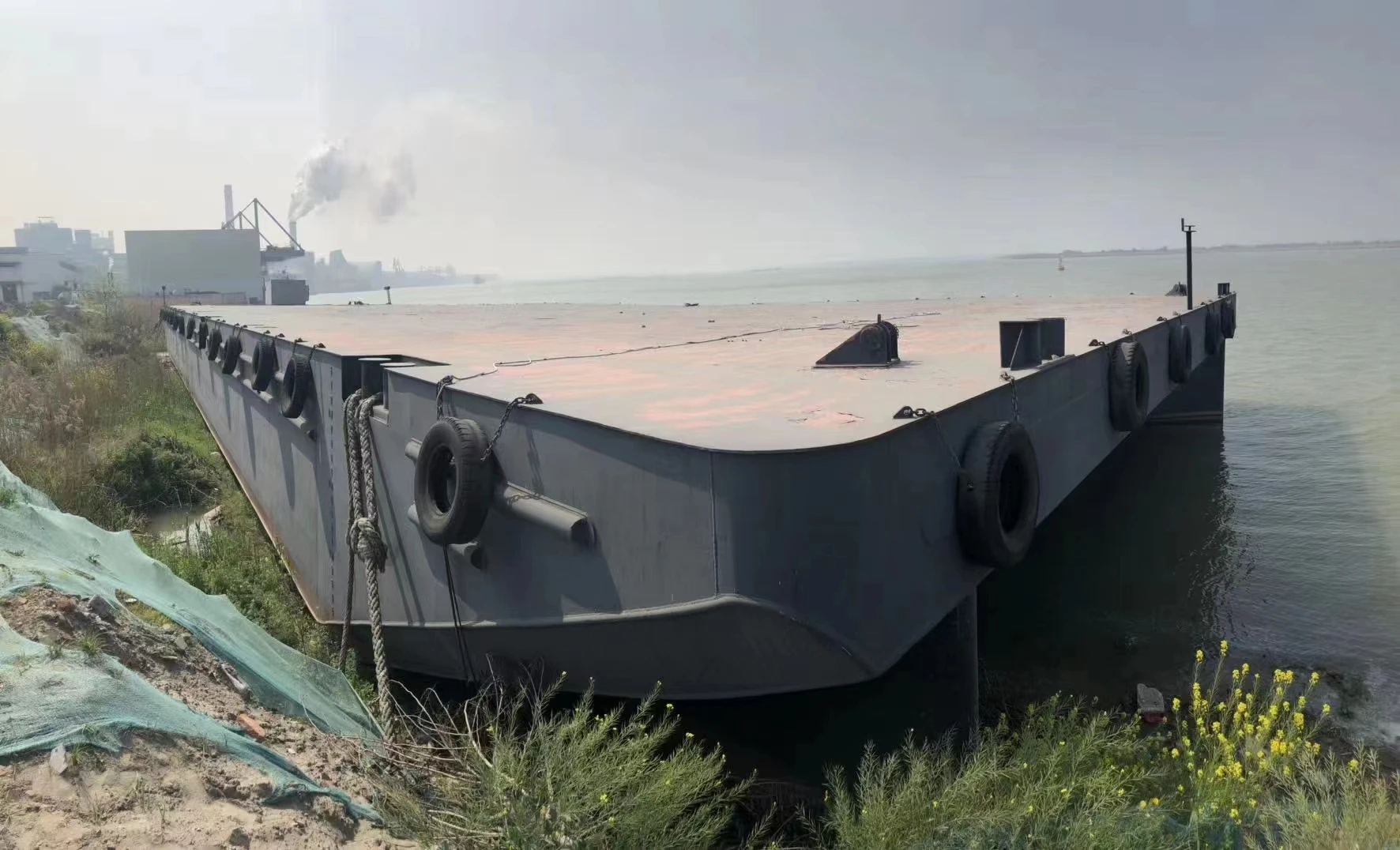 2020 ZC inspection of 680 ton deck ship Deck cargo barge