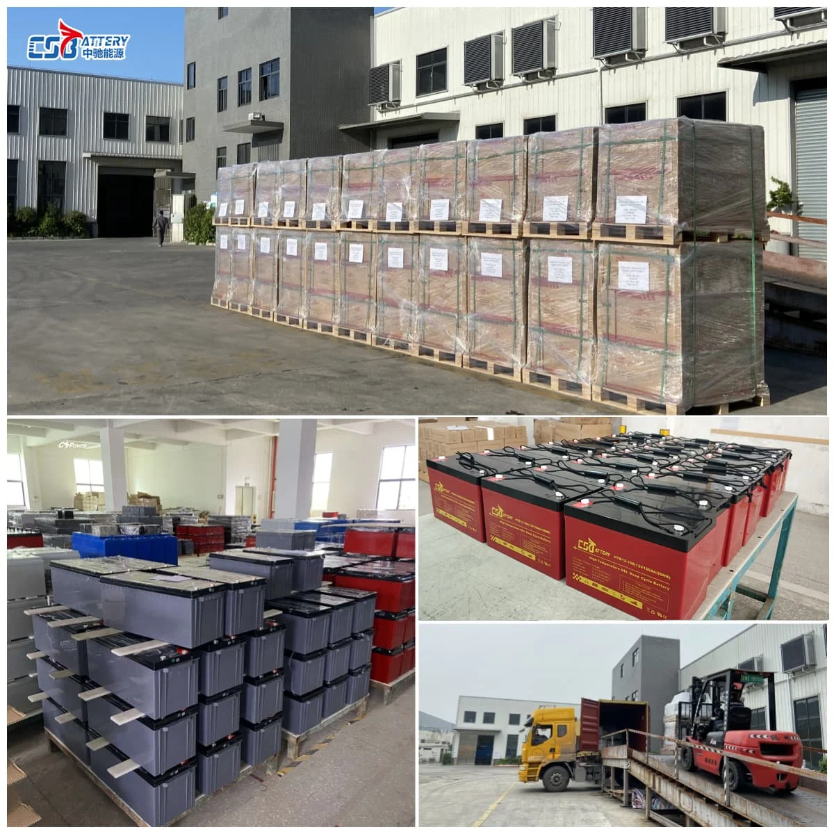 CSBattery 12V 250Ah High Capacity Maintenance Free Lead Carbon Battery for Solar Energy System China Factory Ava