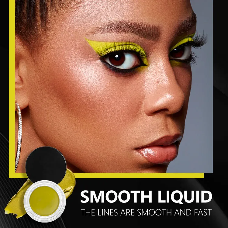 Wholesale Eyes Makeup Colorful Eyeliner Gel Private Label Eyeliner Pencil Gel Gel Eyeliner Waterproof