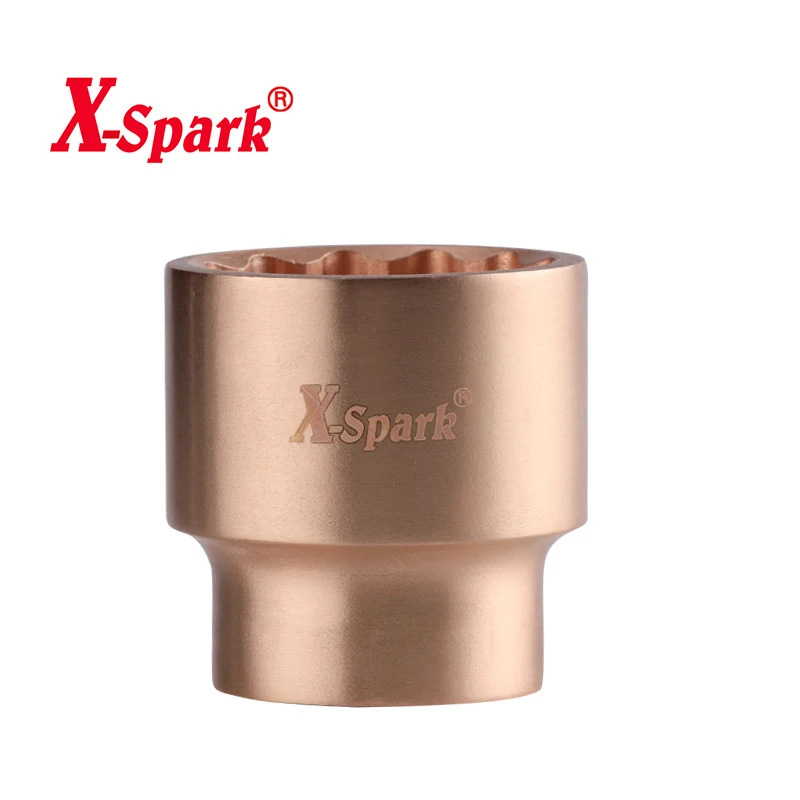 X SPARK Non-sparking Socket Spark Resistant Industrial Grade 1 2 Inch  Socket 3 4inch 1inch