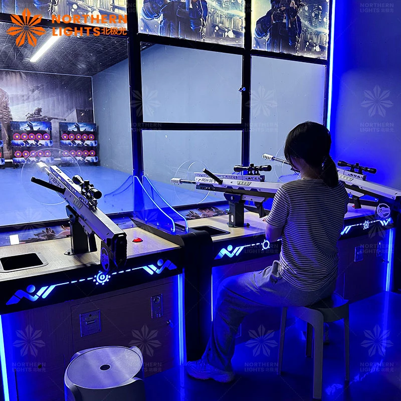 Trending products 2024 new arrivals infrared laser emitter arcade interactive games machine archery target shooting simulator