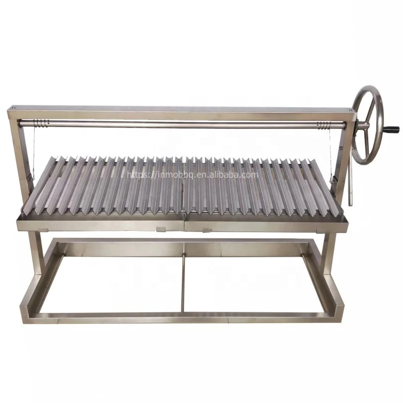 Встроенный Gaucho Asado из нержавеющей стали Parrilla аргентинский гриль уличный Santa Maria 91