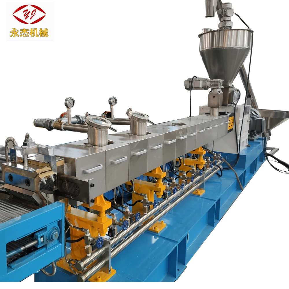 Parallel co-rotating twin screw extruder PLA extruder with CE certification