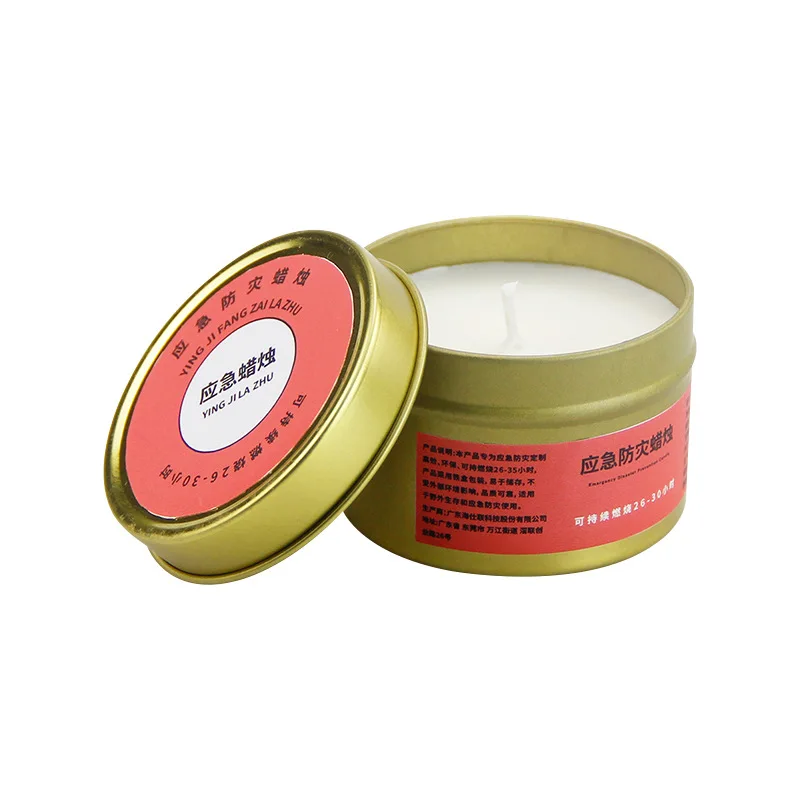 Multi-Purpose Emergency Candle - Ideal for Disaster Kits, Survival Gear, and Power Outages