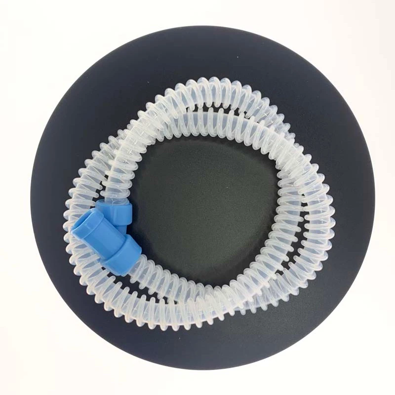Customized Breathing Circuit Silicone Hose Medical Grade Silicone Corrugated Tube Manufacturer