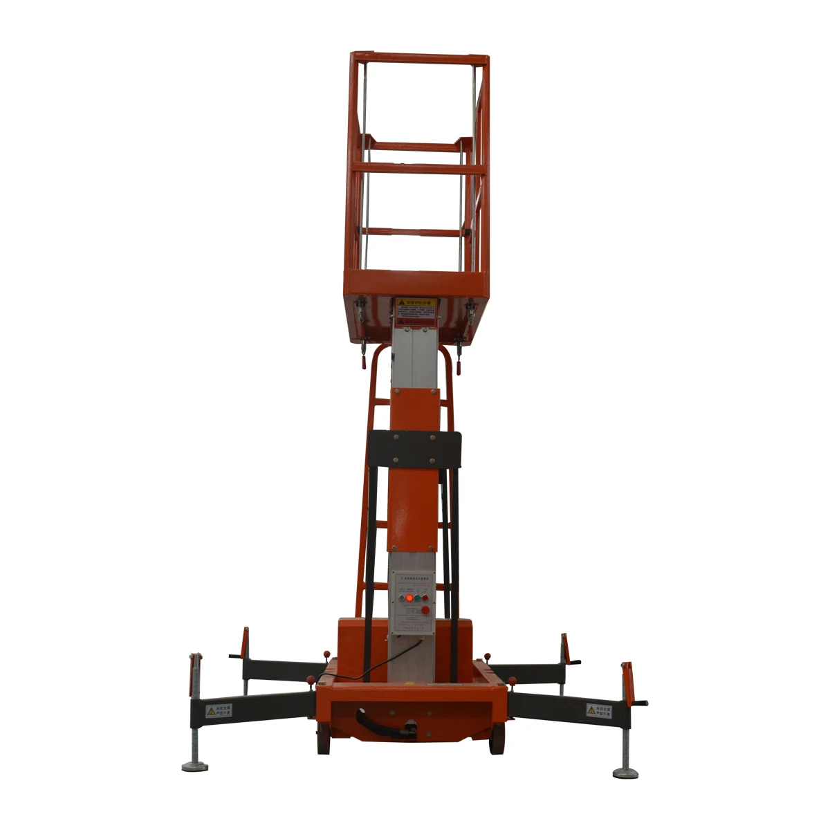 Aluminum Alloy Aerial Work Platform Small Size Light Weight Aluminum Alloy Portable Work Platform