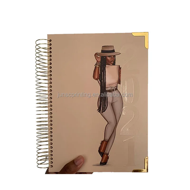 Customized personalized logo America Office Supplier Printing 2022 agendas Catalogue organizer diary journal Planner Notebooks