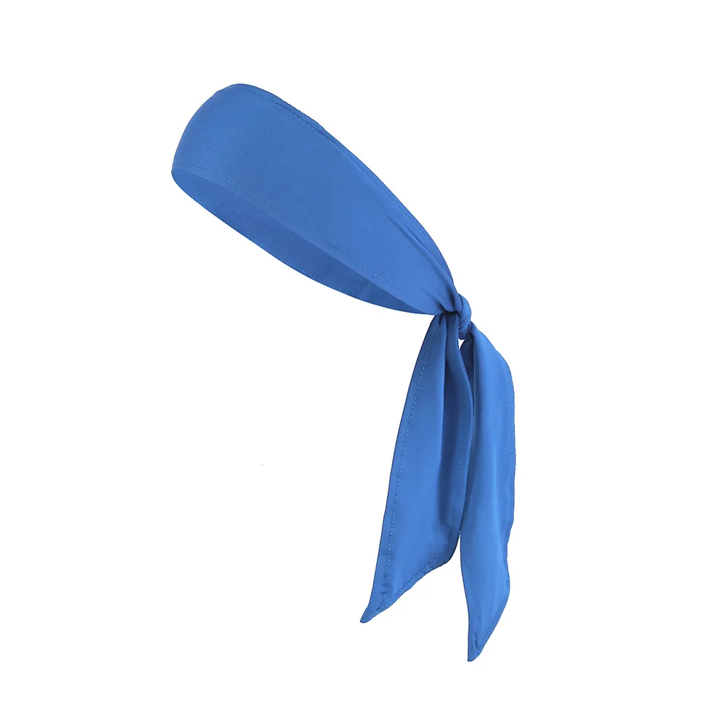 Custom Logo Men Running Tennies Tie Sweatband Printed Head Band Tie Dye Sport Back Headband