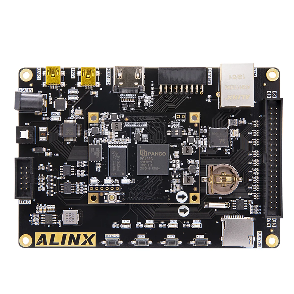 
ALINX PGL22G: PANGOMICRO Logos (FPGA Development Board + USB Download) 