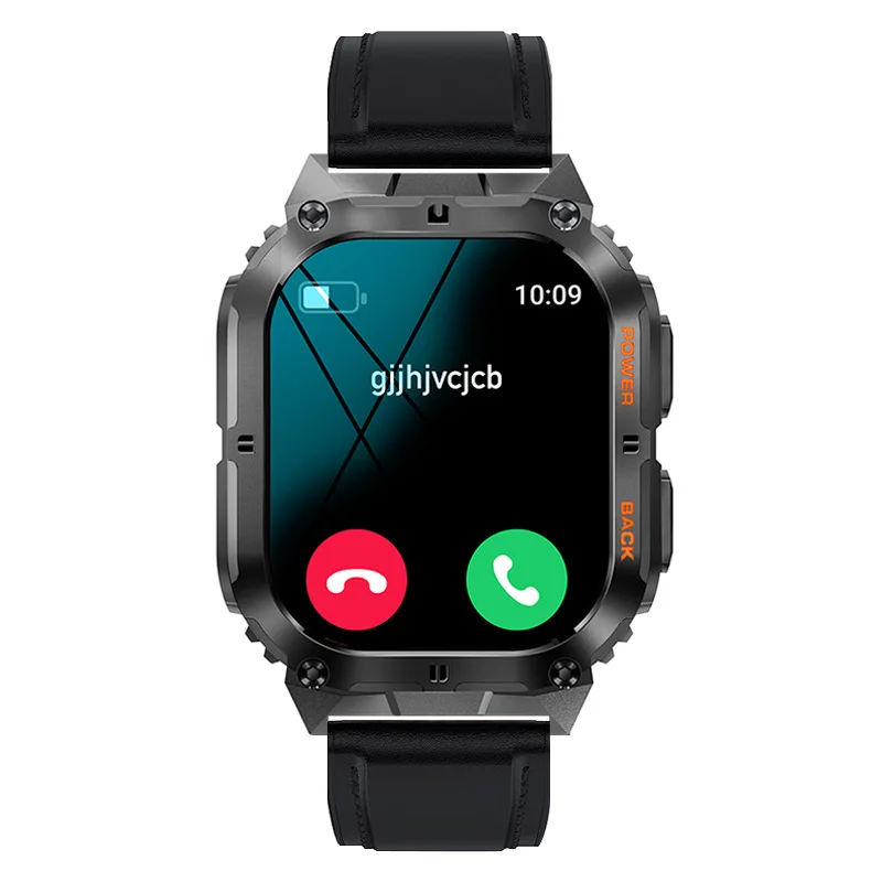 K61PRO Triple Talk Smart Watch Music Weather 1.96 inch heart rate Blood Pressure Blood oxygen smart watch