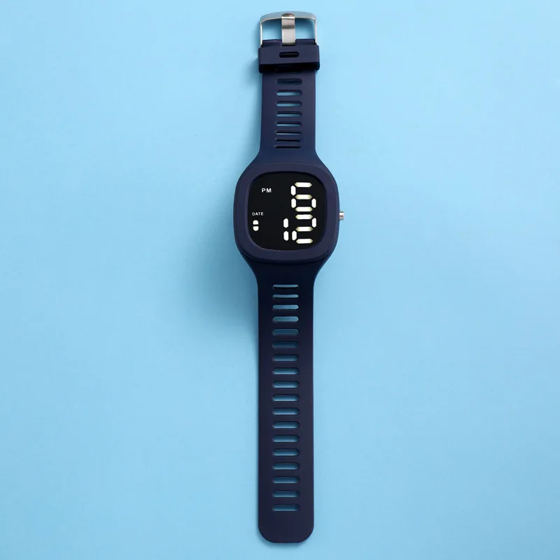 S1944 Square Digital Watch Student Simple LED Large Screen Fashion Electronic