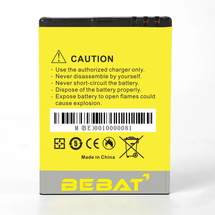 Factory price wholesale High quality phone battery rechargeable 3.7V 1300mah bl-4d for Nokia mobile phone bl4d battery