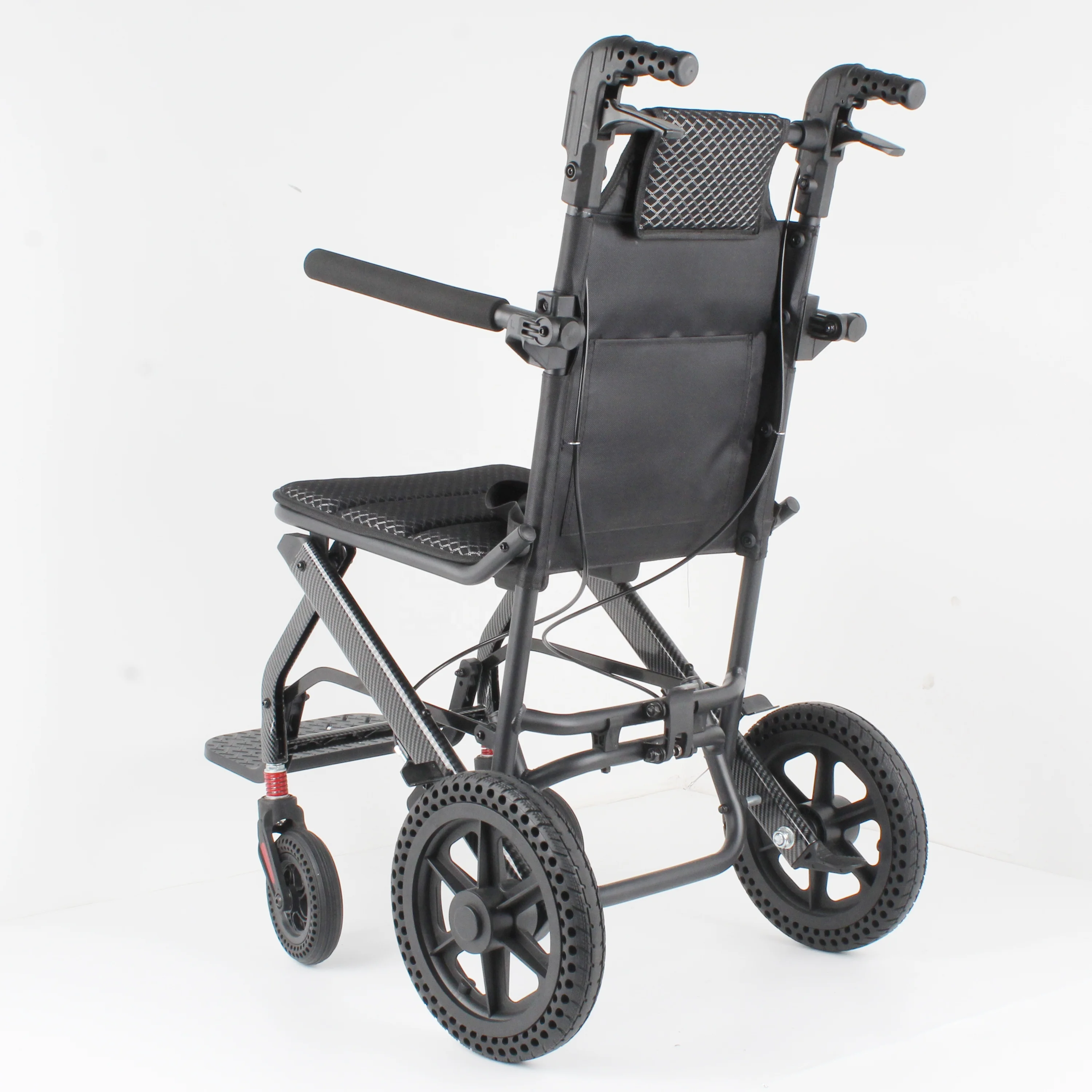 Home wheelchair Comfort and Convenience Collapsible lightweight aluminum wheelchair manual