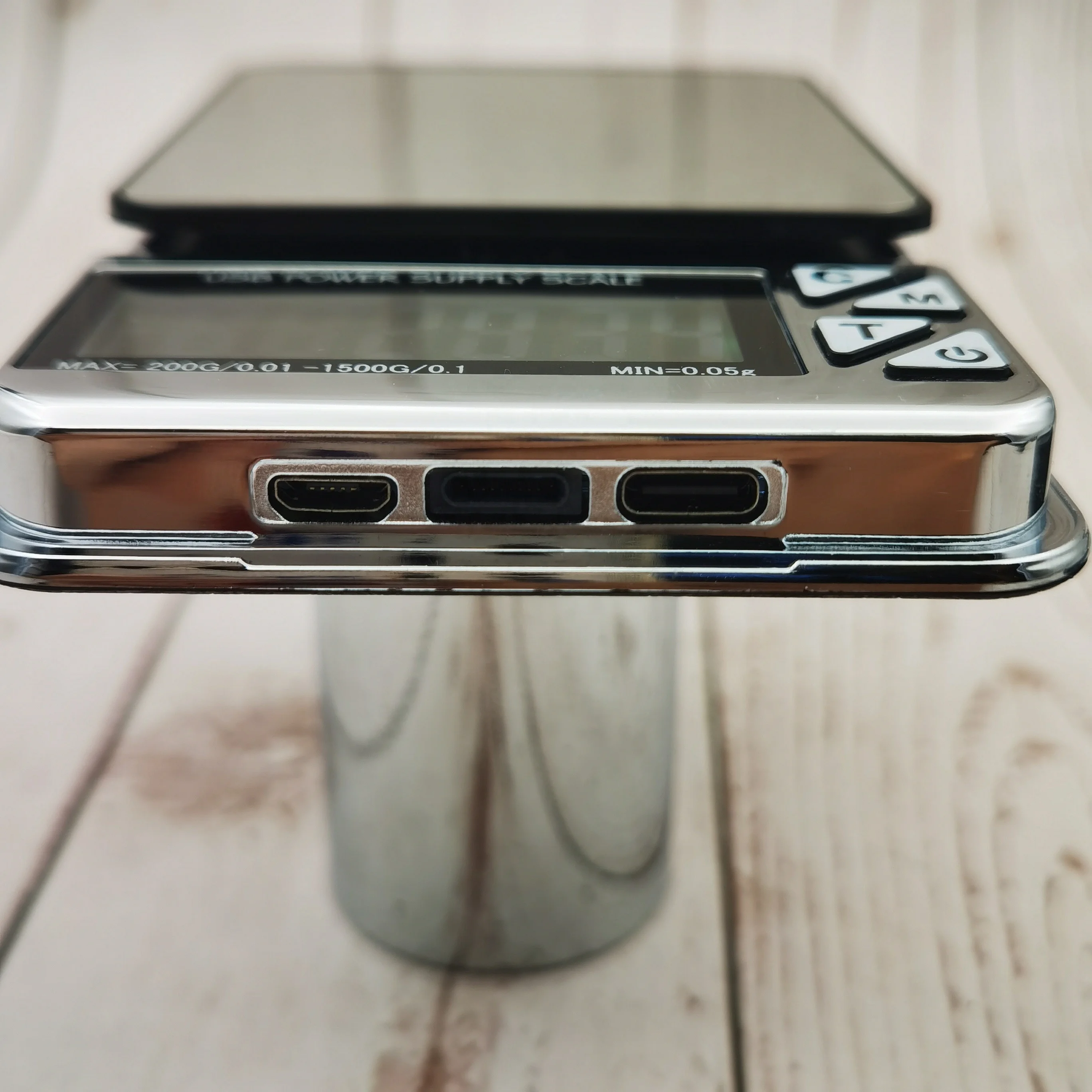 USB Power Supply 0.1g 0.01g electronic balance 200g 500g 1kg electronic jewelry scale Double range jewelry pocket scale