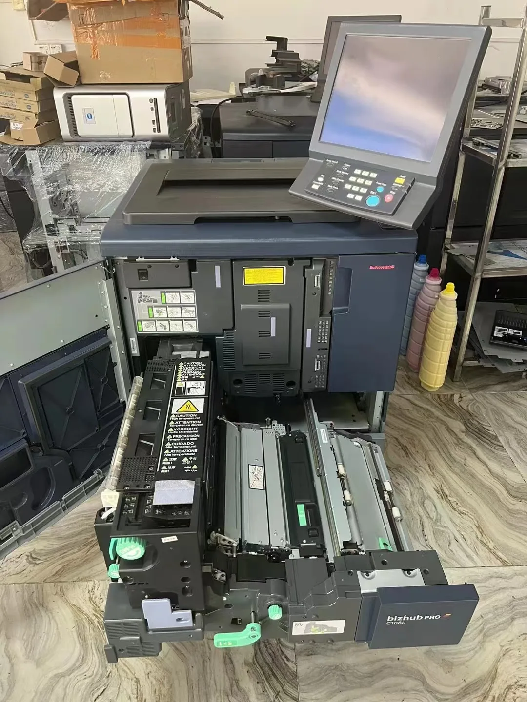 Original Used good quality Fuser Unit for Konica MInolta C1060 C1070 C2070 C3070 C1085 C1100 press