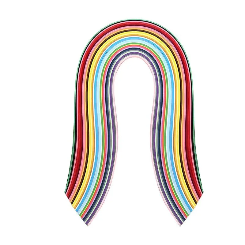 Quilling Bookmark Set Decoration Paper Flowers Quilling Paper Stripes DIY Handmade Bookmark Craft Gifts Kit