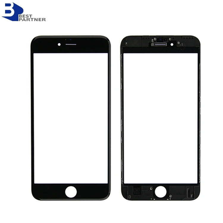Переднее стекло с рамкой для iPhone 6 6S 7P 8 8P X XR XS 11 pro стеклянная рамка oca поляризатор