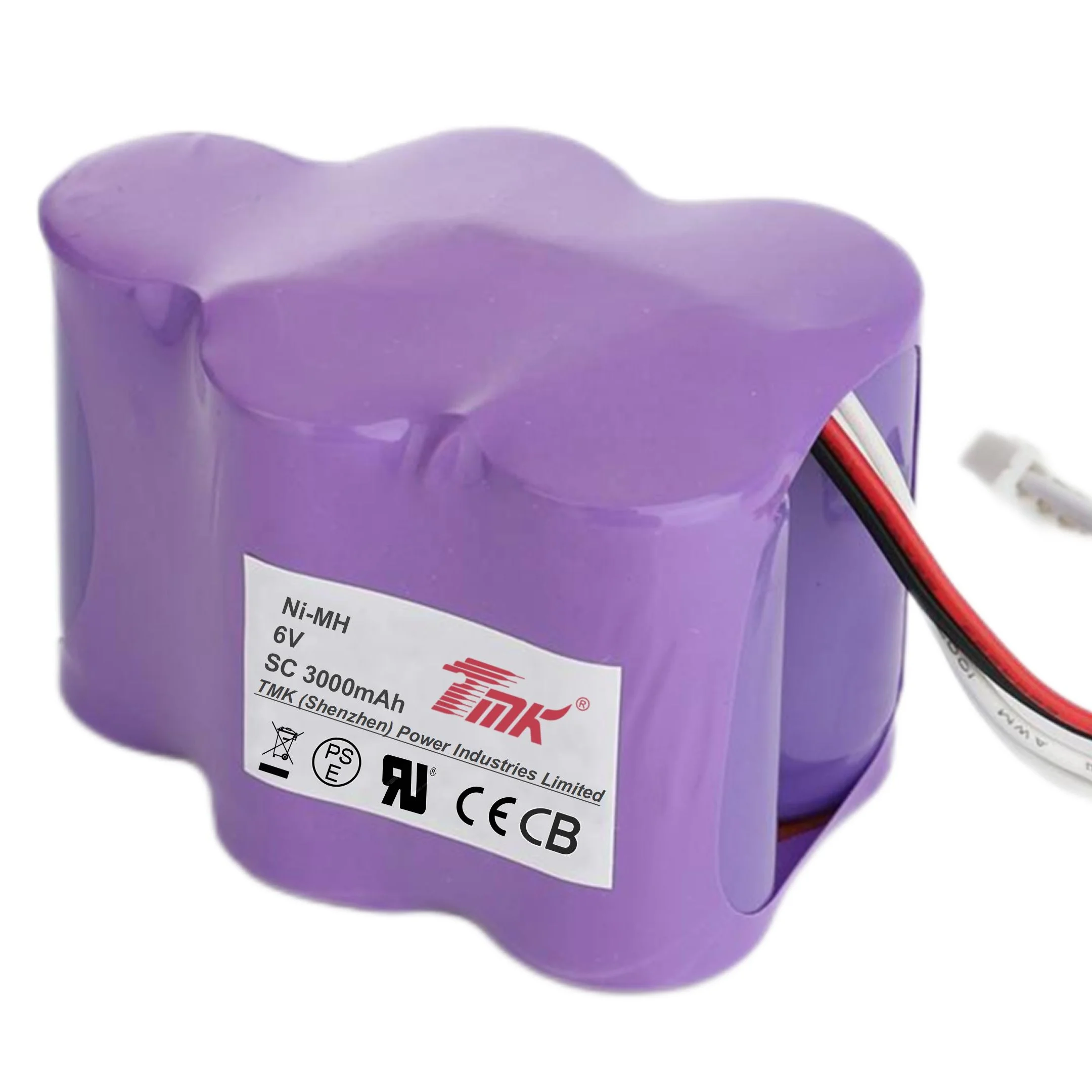 TMK SC 3000mAh 6V Ni-MH Rechargeable Battery Pack for Vacuum Cleaner