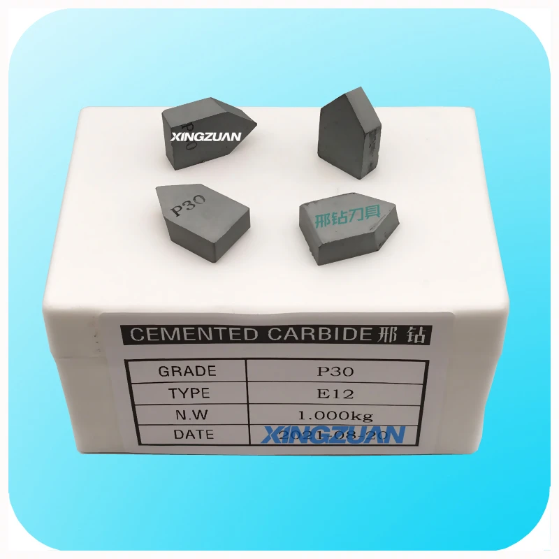 Manufacturer Carbide Tipped Lathe Tips Yg6 Brazed Cutting Tools Turning YG8 E16 E20 E25 E32 Tungsten