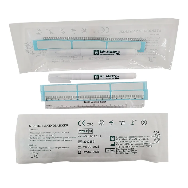 Medical Surgical Sterile Disposable Medical Use Skin Invisible Uv Marker Pen For Microblading
