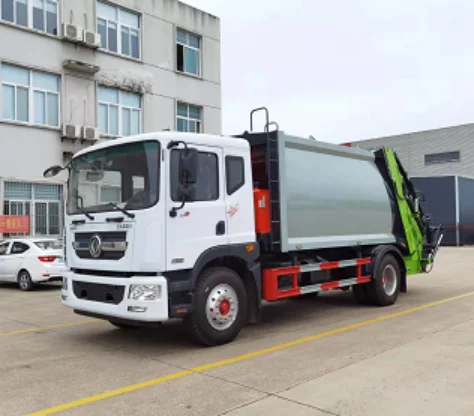 Высокое качество Dongfeng Dorica 6*2 уплотнитель мусоровоз шестицилиндровый Cummins 230 л.с. для хорошей продажи