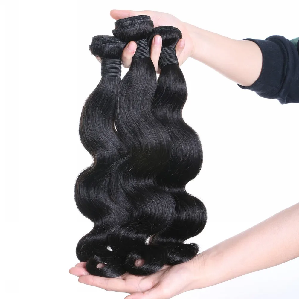 100% unprocessed Human Hair 10A Grade Wholesale Price Thick Bottom Hair Bundle