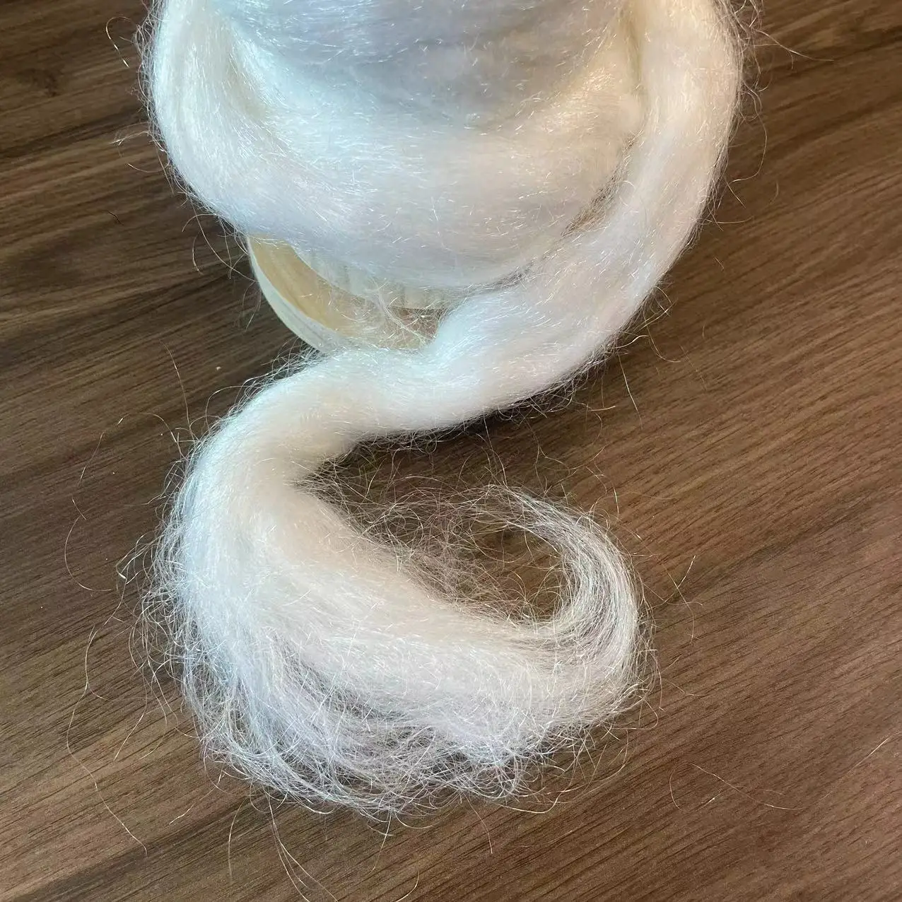 synthetic fibre Polyamide Nylon 6 Staple Fiber TBL Trilobal Bright shine 7D 10D 15D 30D x102mm~120mm Uncrimped fancy yarn