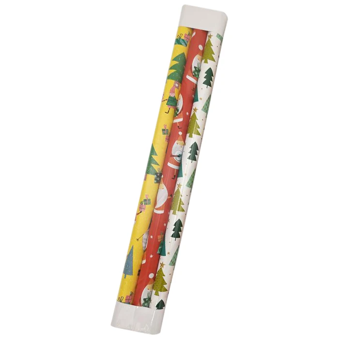 Christmas wrapping paper , packaging rolling paper