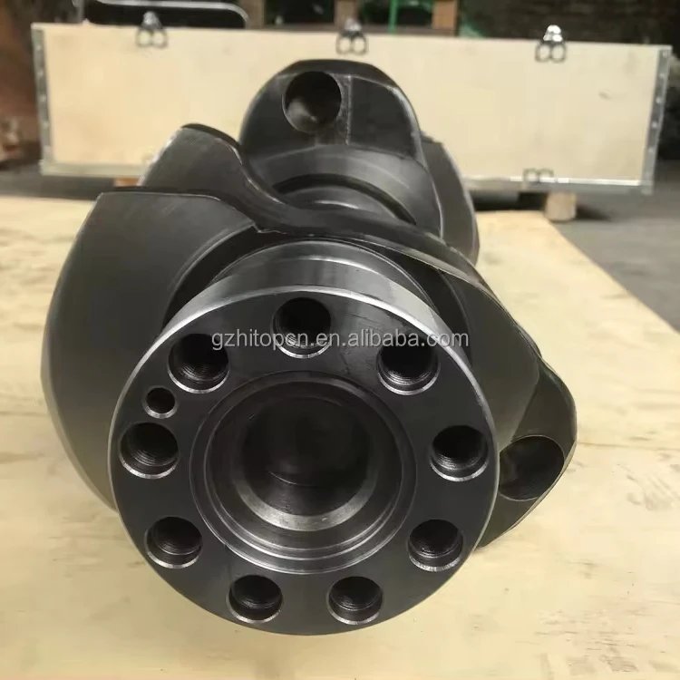 Machinery engine parts crankshaft  P11C forged crankshaft 13400-2073 13411-1592 for Hino Engine parts