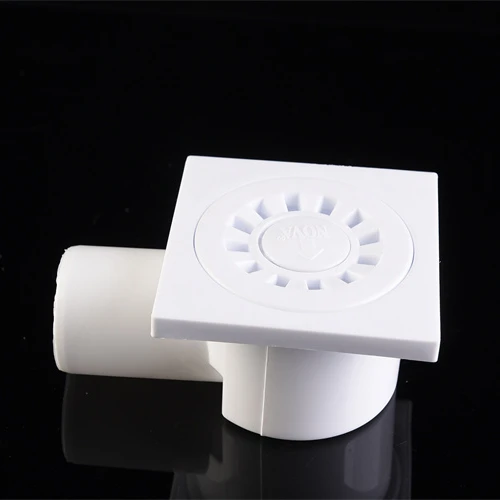 Factory Design Standard Square Plastic Deep Pvc Trap Floor Drain For Drainage