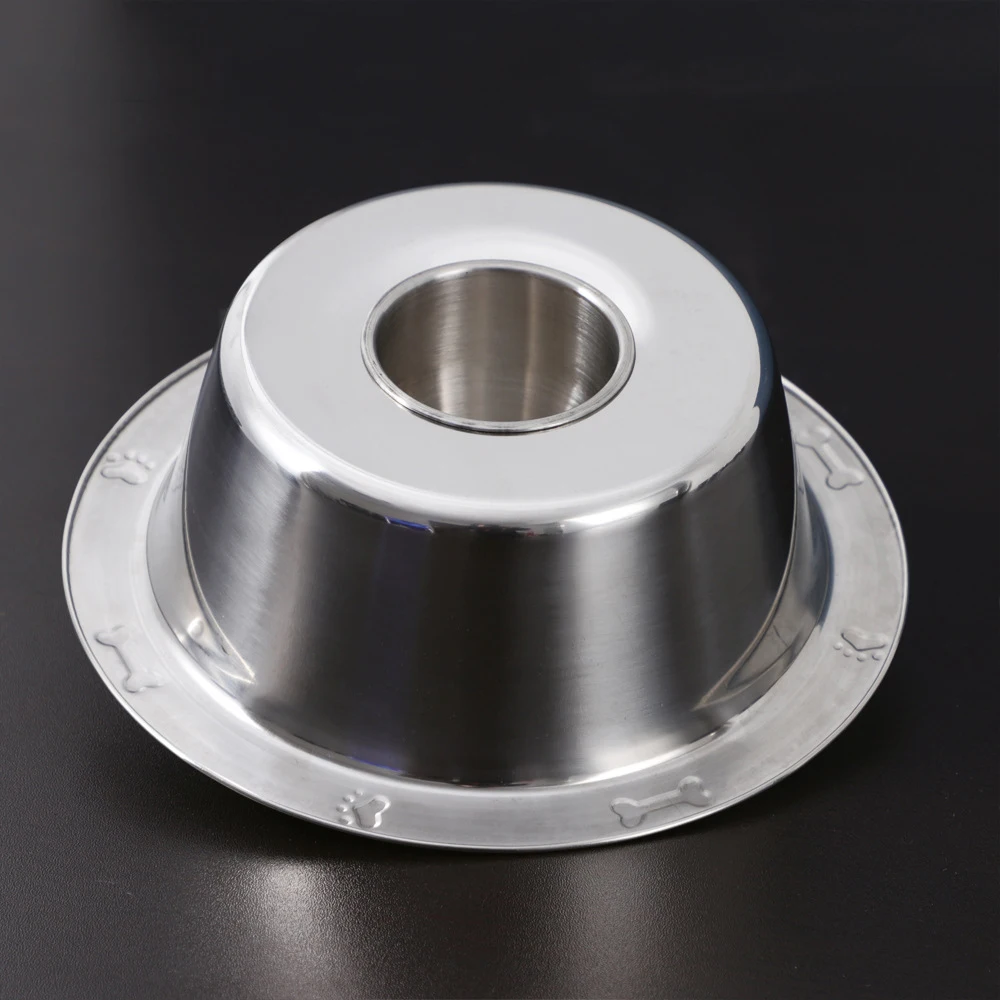 
Dishwasher Safe Standard Bowls Fit Elevated Feeders Stainless Steel Slow Feed Bowl 